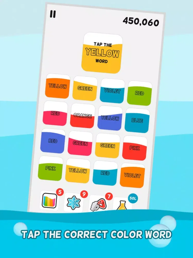 Fill It! (Word game/Jelly trap) iPad  Ekran Görüntüleri