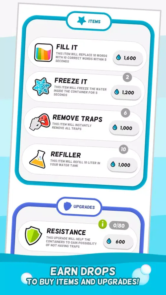 Fill It! (Word game/Jelly trap) Ekran Görüntüleri