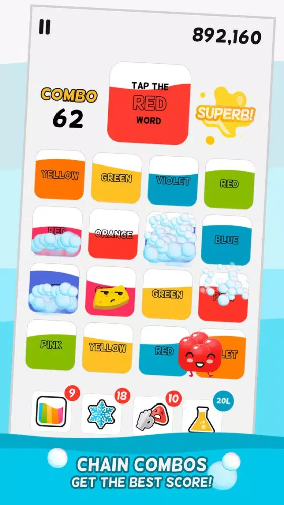 Fill It! (Word game/Jelly trap) Ekran Görüntüleri