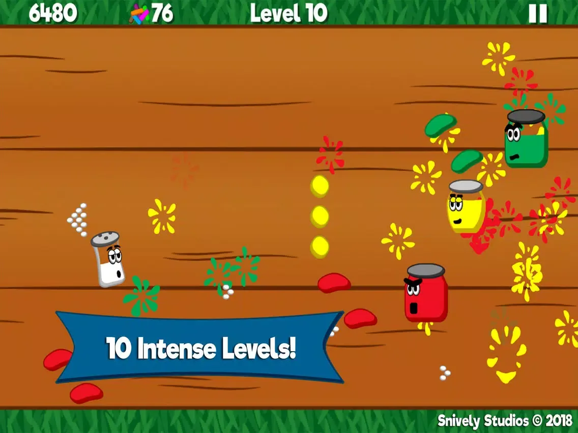 Salt and Pep - Arcade Shooter iPad 應用截圖