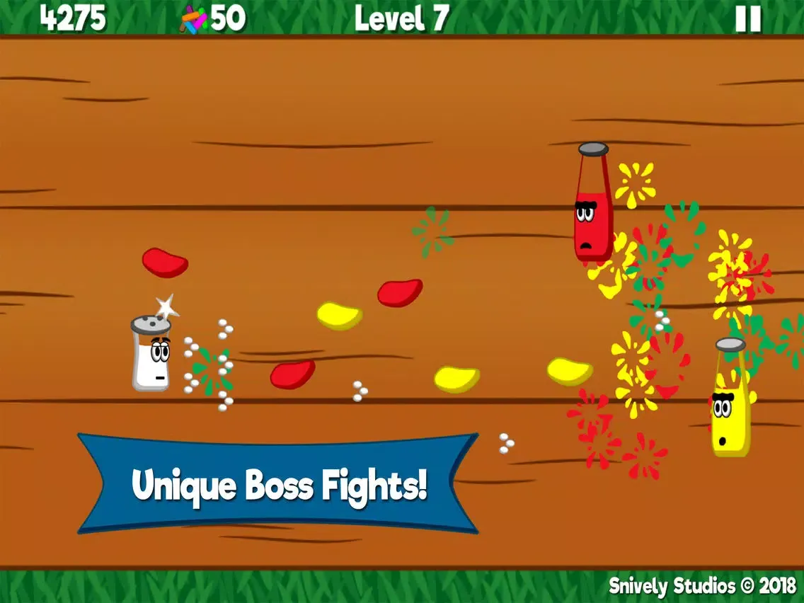 Salt and Pep - Arcade Shooter iPad 應用截圖