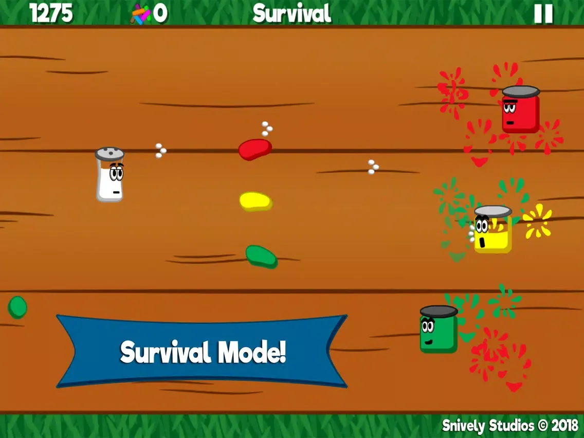Salt and Pep - Arcade Shooter iPad 應用截圖