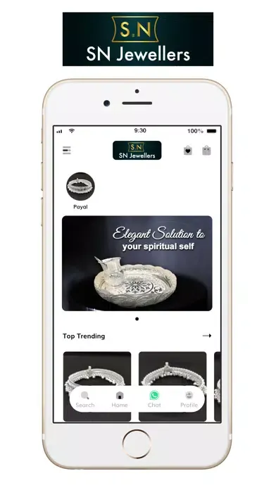 Ảnh chụp màn hình của S.N Jewellers