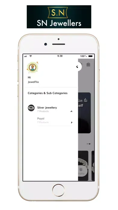 Ảnh chụp màn hình của S.N Jewellers