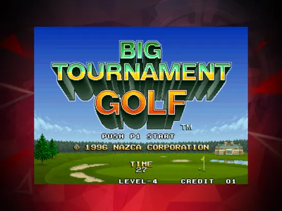 صور BIG TOURNAMENT GOLF ACA NEOGEO iPad 