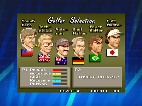 صور BIG TOURNAMENT GOLF ACA NEOGEO iPad 