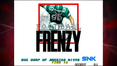 FOOTBALL FRENZY ACA NEOGEO স্ক্রিনশট