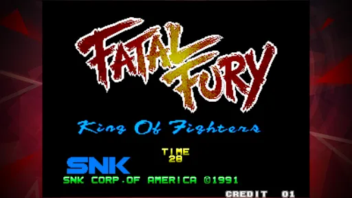 FATAL FURY ACA NEOGEO Screenshots