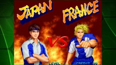 Capturas de tela do PLEASURE GOAL ACA NEOGEO