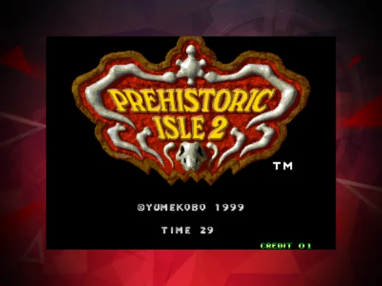 Tangkapan skrin PREHISTORIC ISLE 2 ACA NEOGEO iPad 