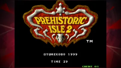 Tangkapan skrin PREHISTORIC ISLE 2 ACA NEOGEO