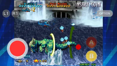 Tangkapan skrin PREHISTORIC ISLE 2 ACA NEOGEO