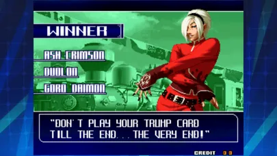 Capturas de tela do KOF 2003 ACA NEOGEO