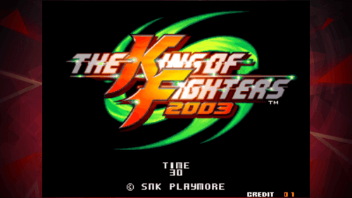 KOF 2003 ACA NEOGEO-screenshot-1