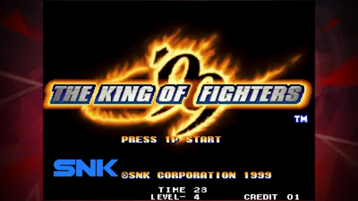 KOF '99 ACA NEOGEO Screenshots