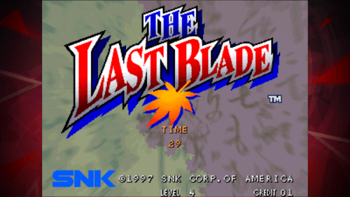 THE LAST BLADE ACA NEOGEO-screenshot-1