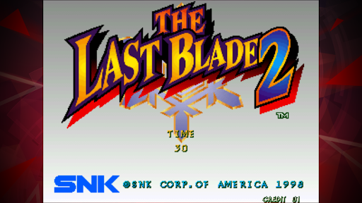 THE LAST BLADE 2 ACA NEOGEO Screenshots