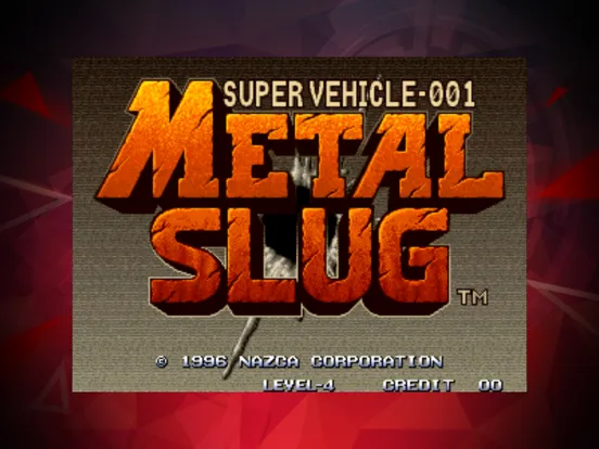 METAL SLUG ACA NEOGEO iPad  سکرین شاٹس