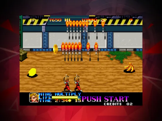 Captures d'écran de NINJA COMMANDO ACA NEOGEO iPad 