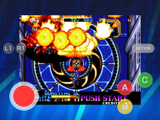 Captures d'écran de NINJA COMMANDO ACA NEOGEO iPad 