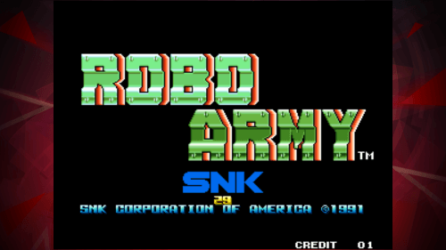 ROBO ARMY ACA NEOGEO-screenshot-1