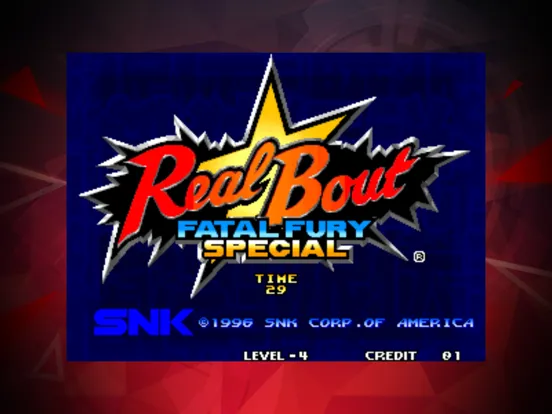 Capturas de tela do REAL BOUT FATAL FURY SPECIAL iPad 