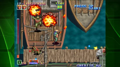 SHOCK TROOPERS ACA NEOGEO Ekran Görüntüleri