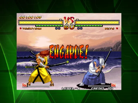 SAMURAI SHODOWN V ACA NEOGEO iPad 應用截圖