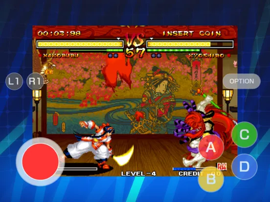SAMURAI SHODOWN V ACA NEOGEO iPad 應用截圖