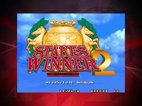 Tangkapan layar STAKES WINNER 2 ACA NEOGEO iPad 