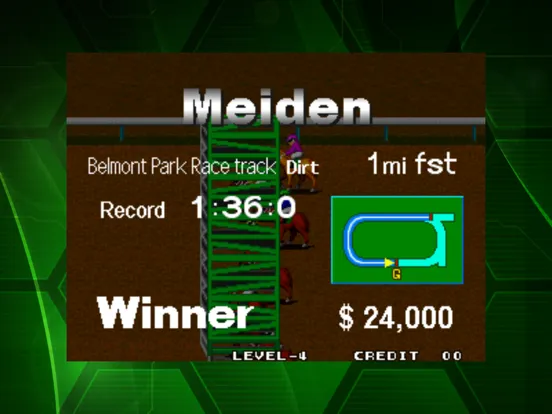 Tangkapan layar STAKES WINNER 2 ACA NEOGEO iPad 