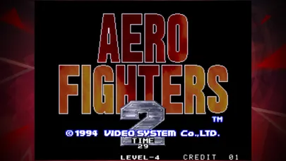 Tangkapan skrin AERO FIGHTERS 2 ACA NEOGEO