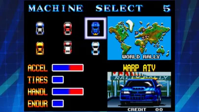 THRASH RALLY ACA NEOGEO স্ক্রিনশট