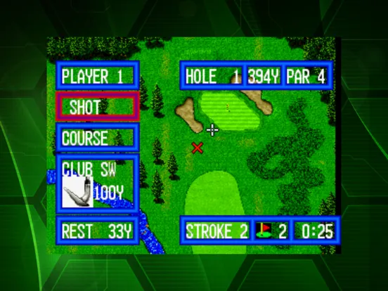 Ảnh chụp màn hình của TOP PLAYER’S GOLF ACA NEOGEO iPad 