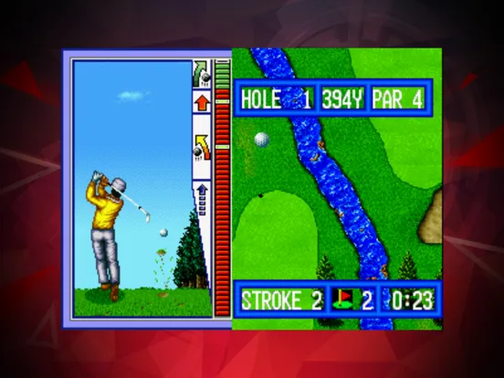 Ảnh chụp màn hình của TOP PLAYER’S GOLF ACA NEOGEO iPad 