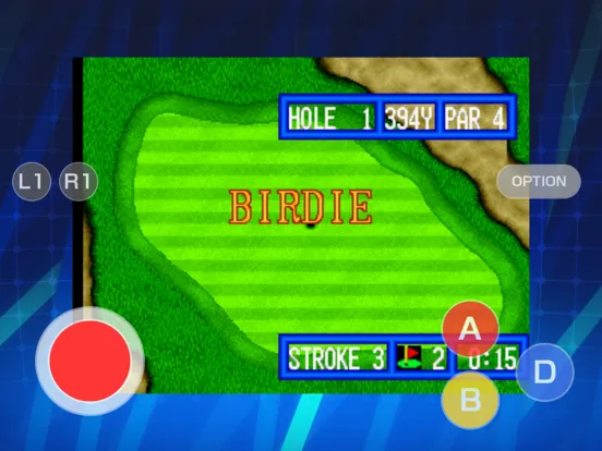 Ảnh chụp màn hình của TOP PLAYER’S GOLF ACA NEOGEO iPad 