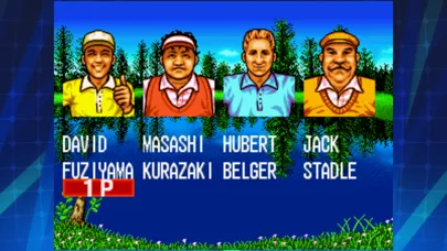 Ảnh chụp màn hình của TOP PLAYER’S GOLF ACA NEOGEO
