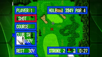 Ảnh chụp màn hình của TOP PLAYER’S GOLF ACA NEOGEO