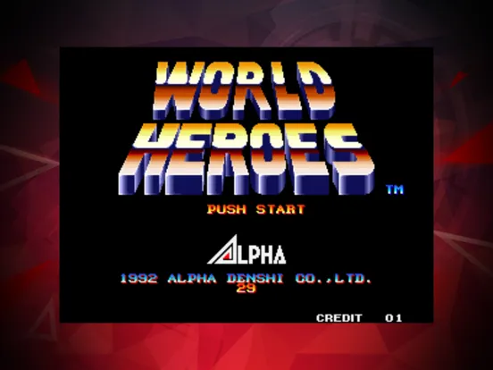 WORLD HEROES ACA NEOGEO iPad 应用截图