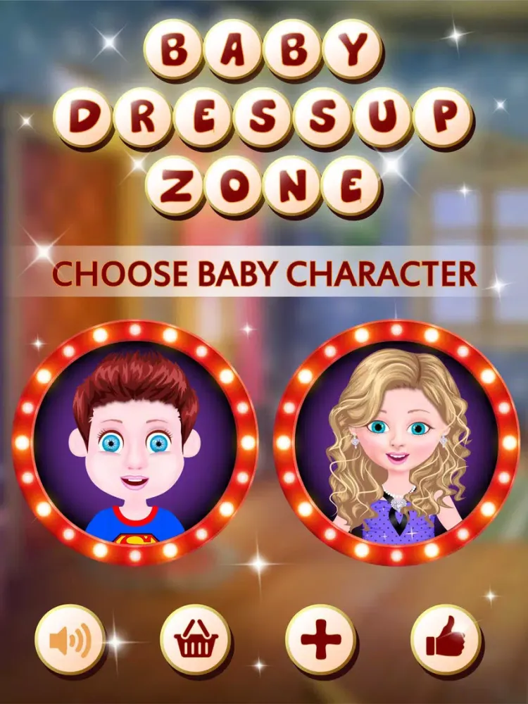 Baby Dress Up Zone iPad  स्क्रीनशॉट