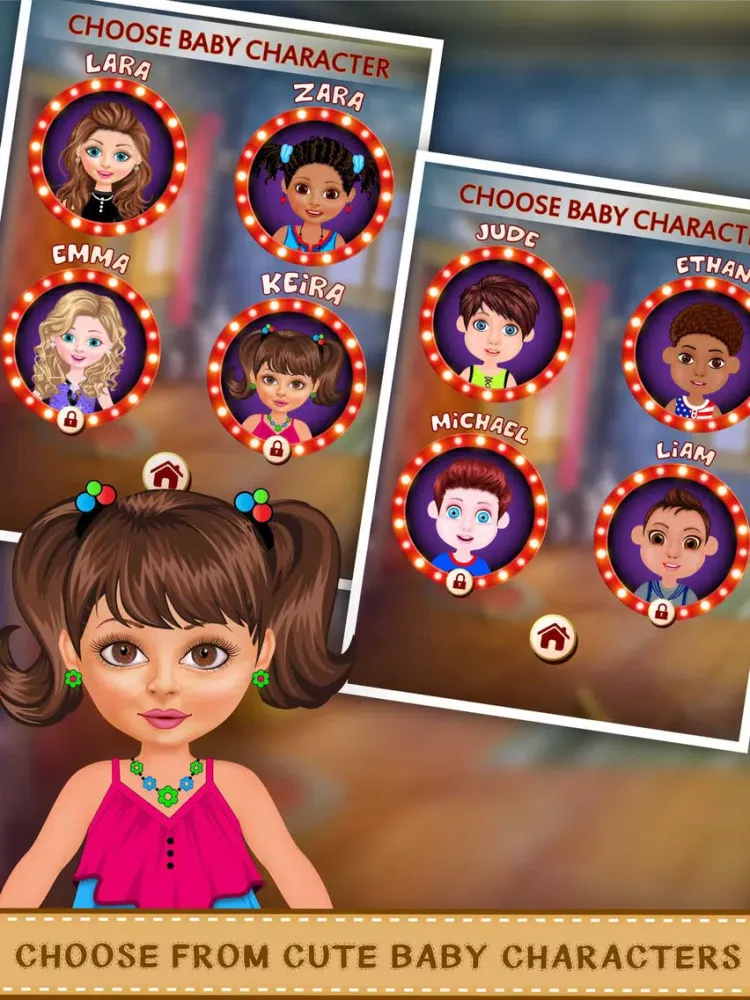 Baby Dress Up Zone iPad  स्क्रीनशॉट