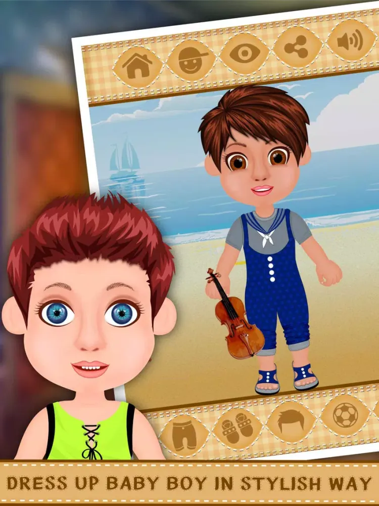Baby Dress Up Zone iPad  स्क्रीनशॉट