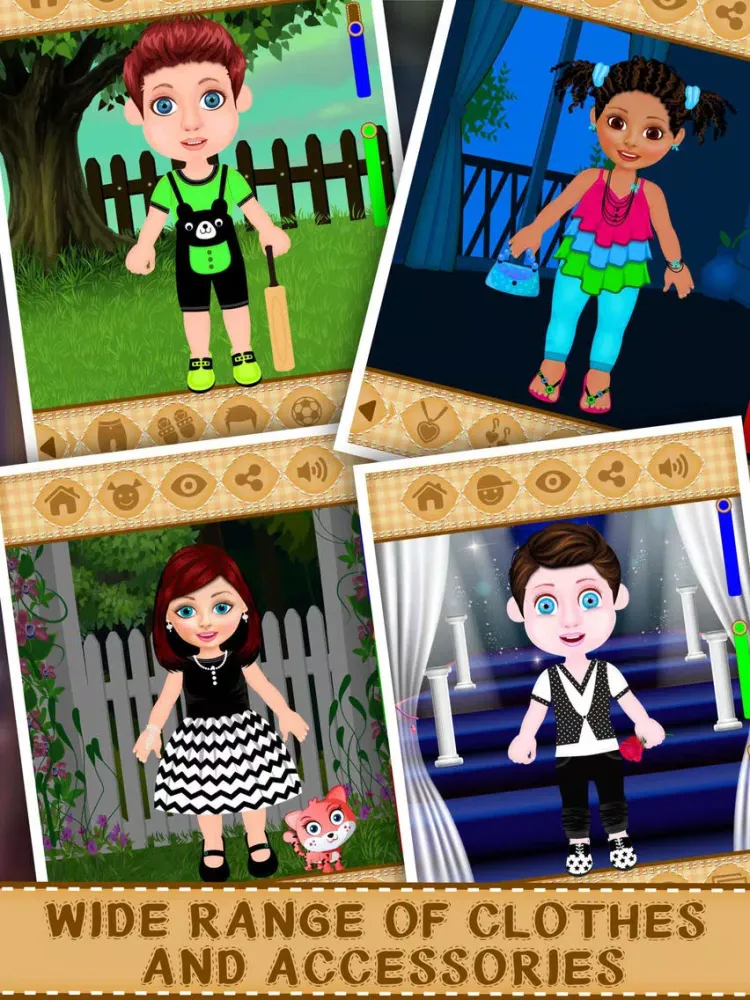 Baby Dress Up Zone iPad  स्क्रीनशॉट