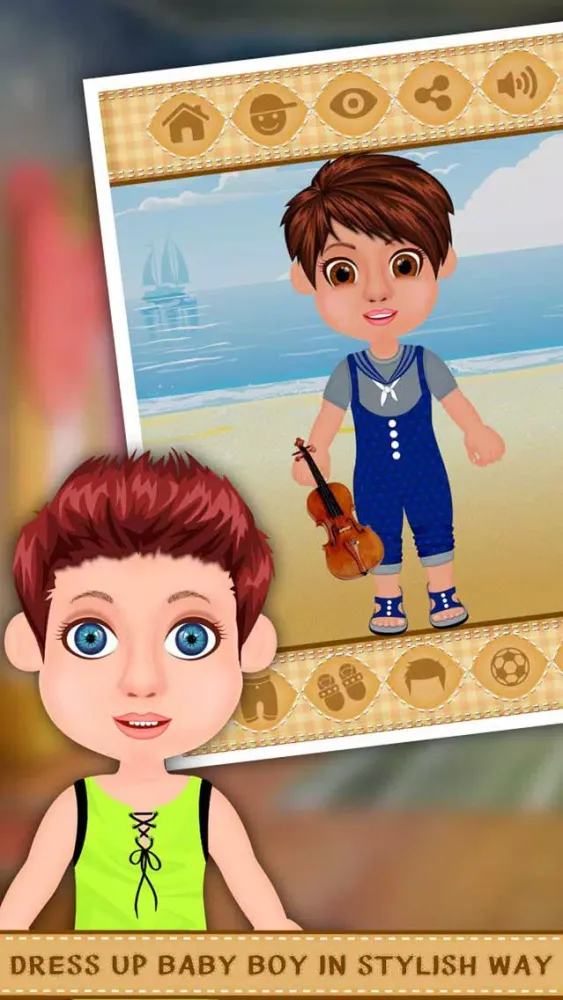 Baby Dress Up Zone स्क्रीनशॉट