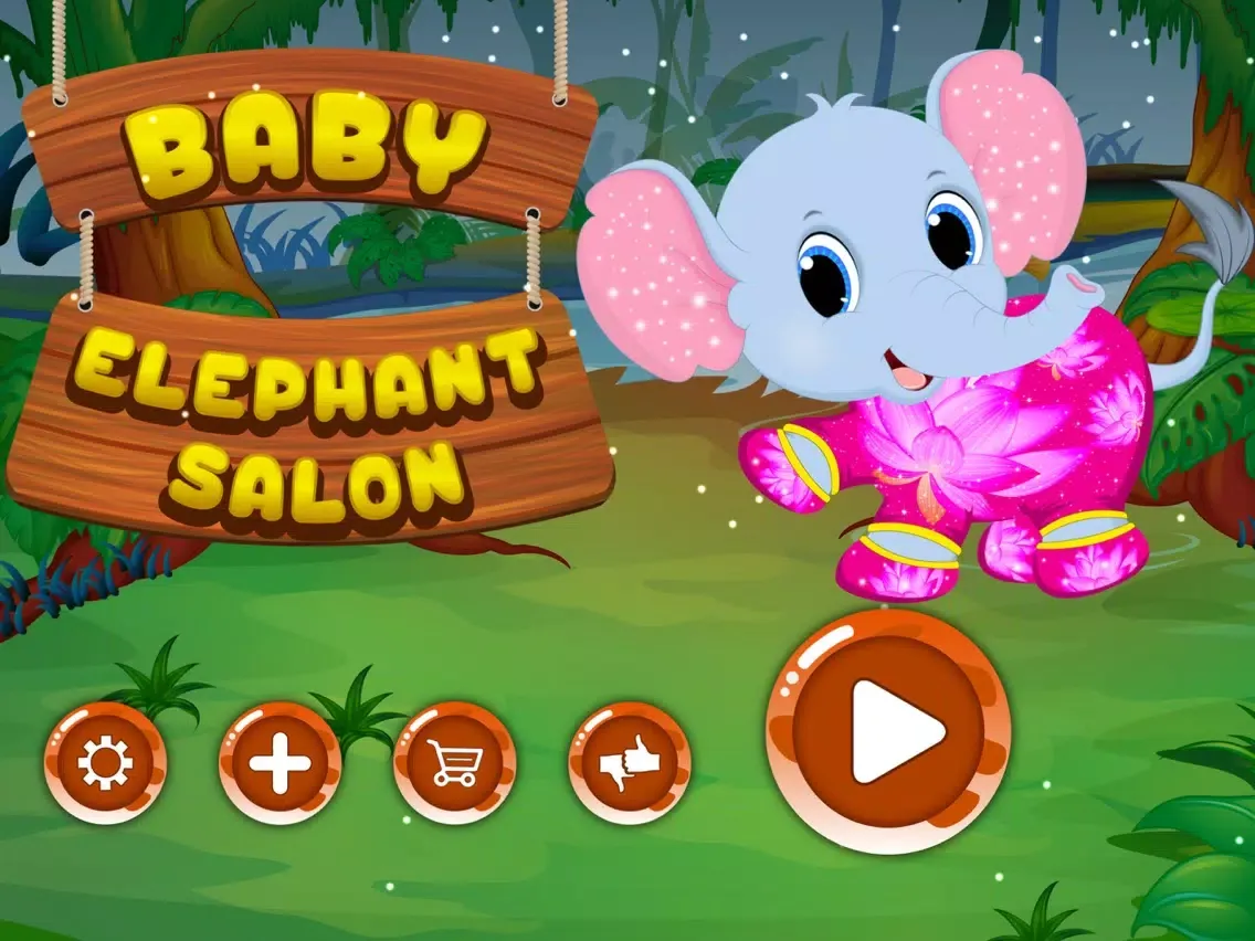 Baby Elephant Salon iPad  Screenshots