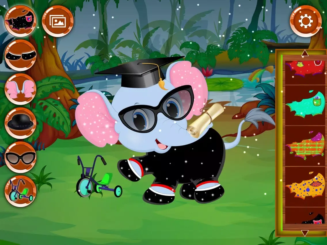 Baby Elephant Salon iPad  Screenshots