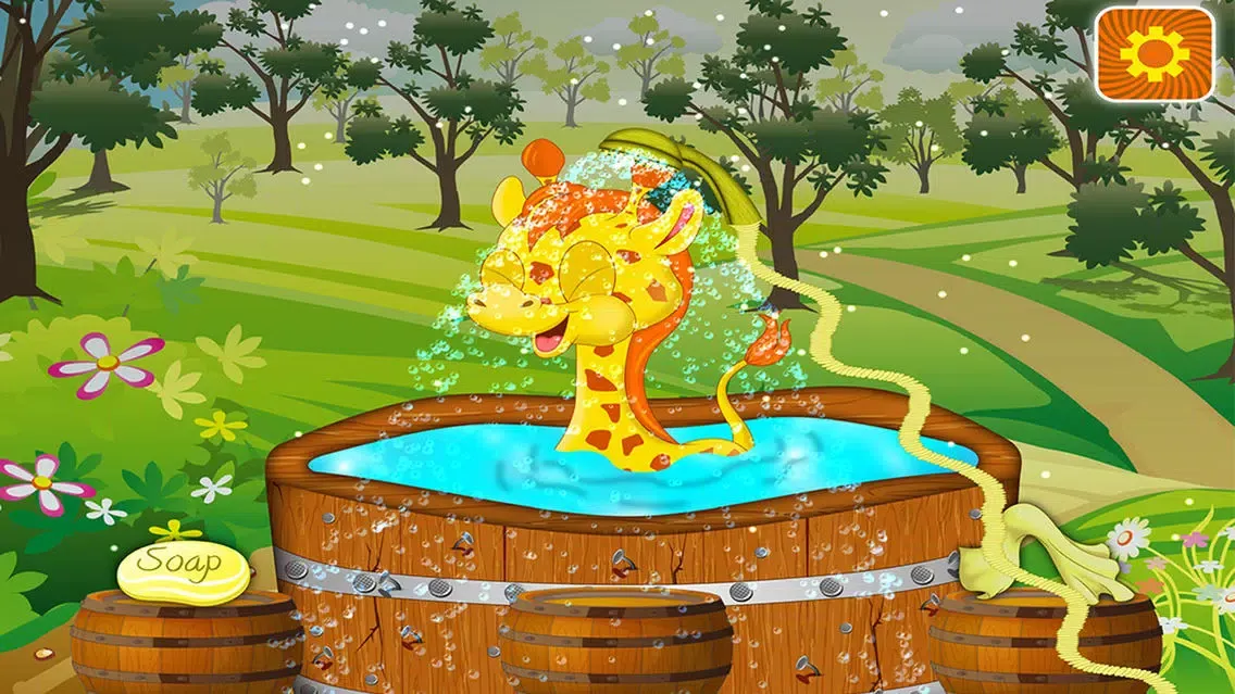 Ảnh chụp màn hình của Baby Giraffe Salon