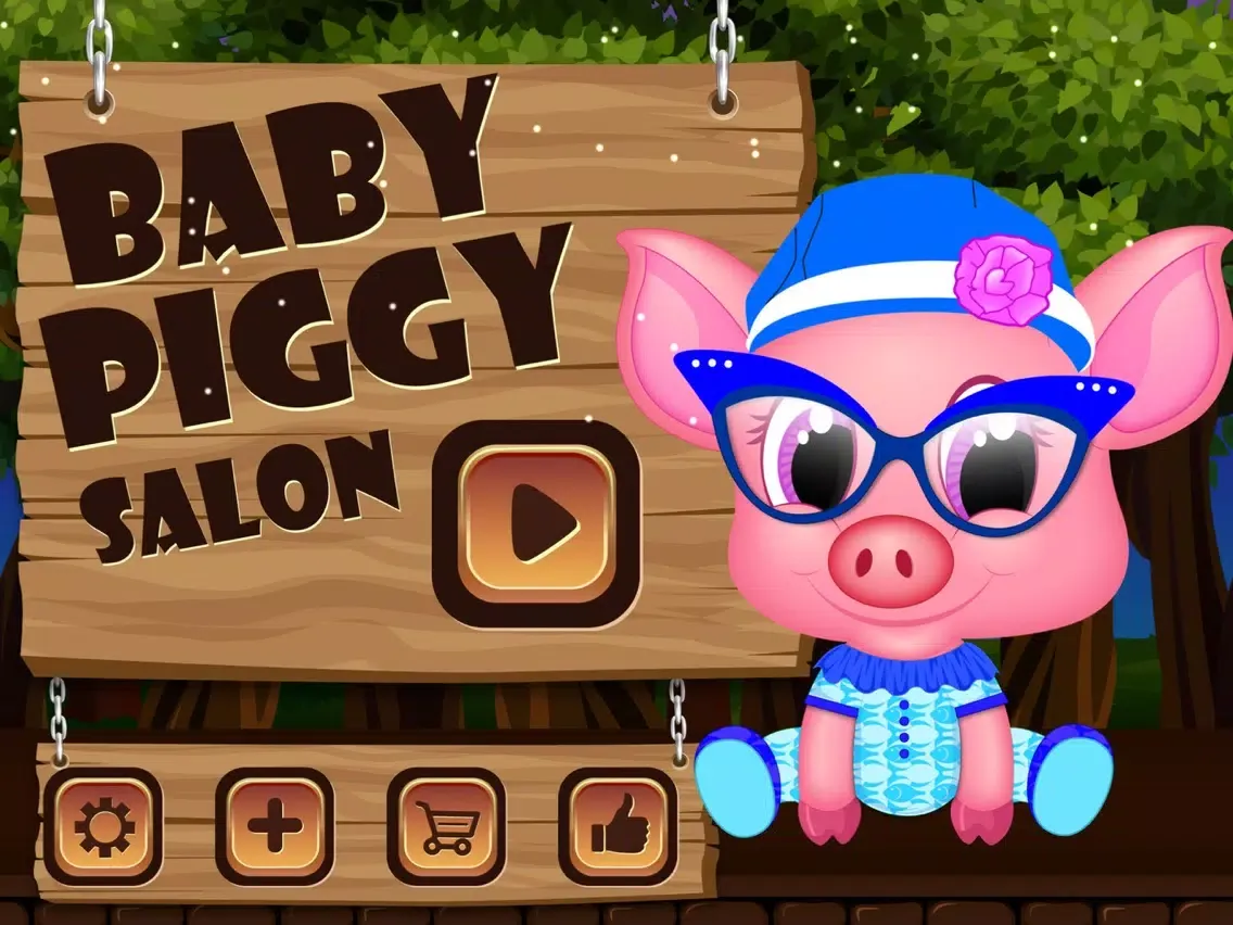 Baby Piggy Salon iPad 应用截图