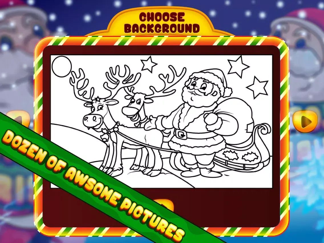 Christmas Colouring Fun iPad  سکرین شاٹس