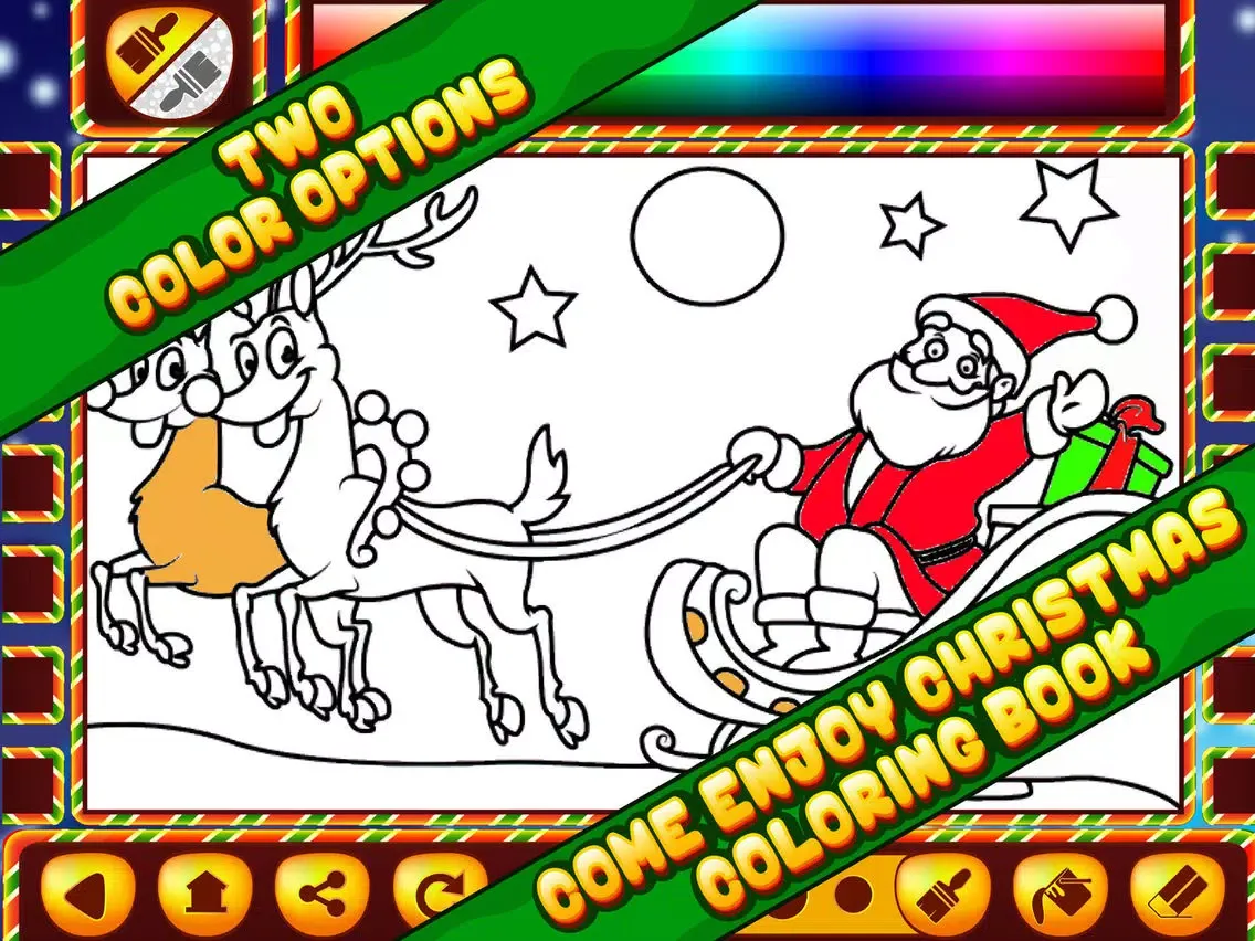 Christmas Colouring Fun iPad  سکرین شاٹس